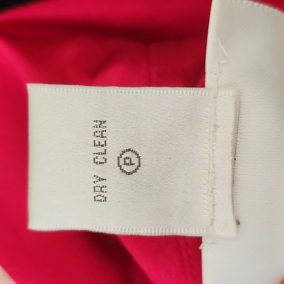 Chadwicks red silk blouse women's 10 - Picture 4 of 4